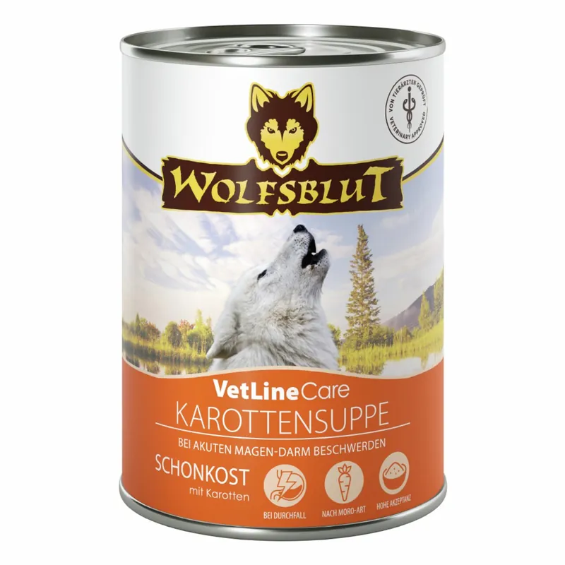 Preiswert WOLFSBLUT VetLine Karottensuppe 395 g